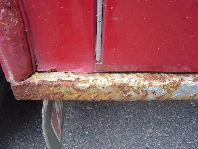 rust on firetruck